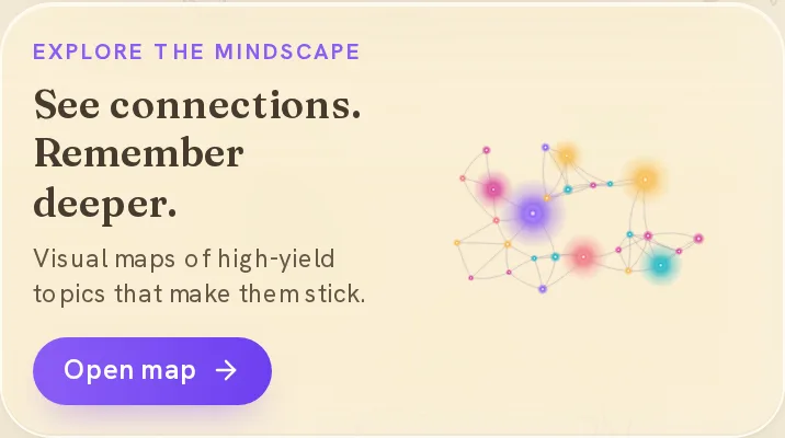 The Mindscape card — see connections, remember deeper